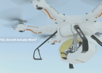 An eVTOL aircraft