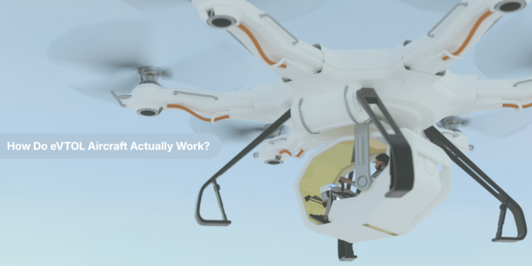 An eVTOL aircraft
