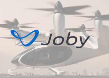 Joby Aviation S4 electric aircraft flying taxi