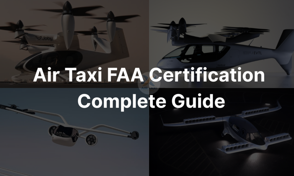 Air Taxi FAA Certification Complete Guide