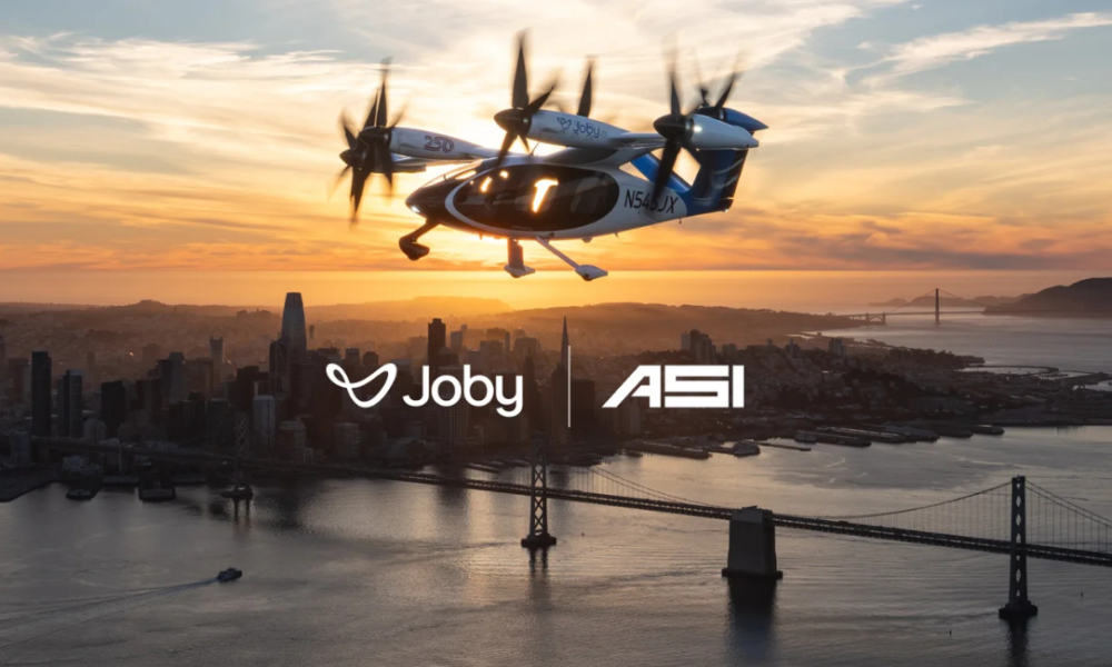 Joby and Air Space Intelligence Partner