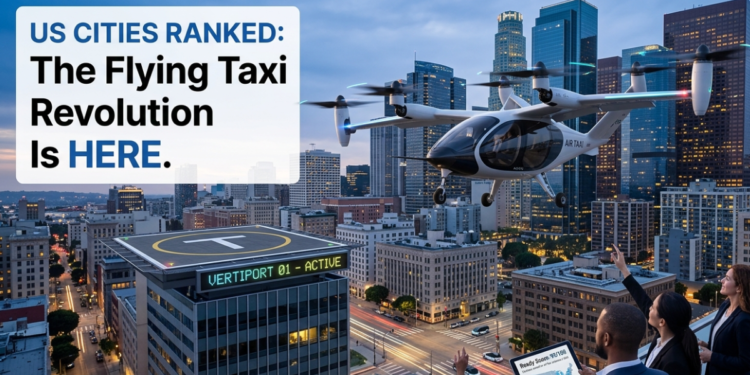 US Cities Ranked by eVTOL Readiness