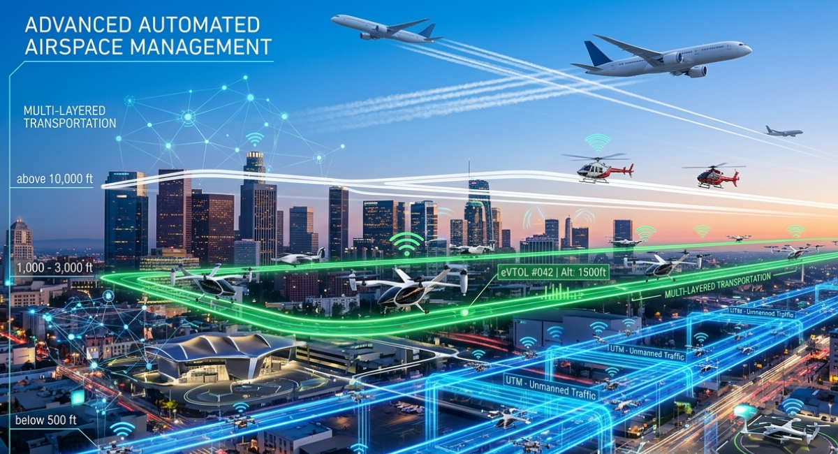 eVTOL Air Traffic Management