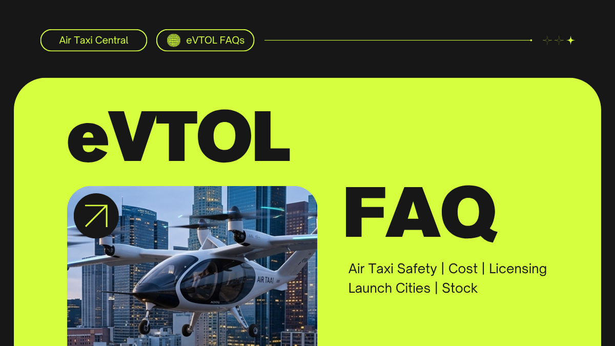 eVTOL FAQ