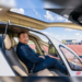 EHang EH216-S autonomous air taxi completing first passenger flight in Astana Kazakhstan during Games of the Future 2026