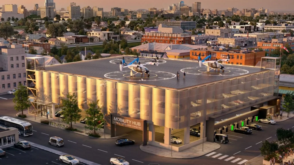 Joby Aviation and Atoms partnership to build multimodal air taxi vertiport hubs across four US states