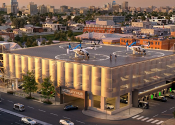 Joby Aviation and Atoms partnership to build multimodal air taxi vertiport hubs across four US states