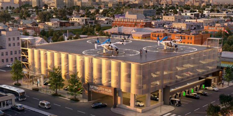 Joby Aviation and Atoms partnership to build multimodal air taxi vertiport hubs across four US states